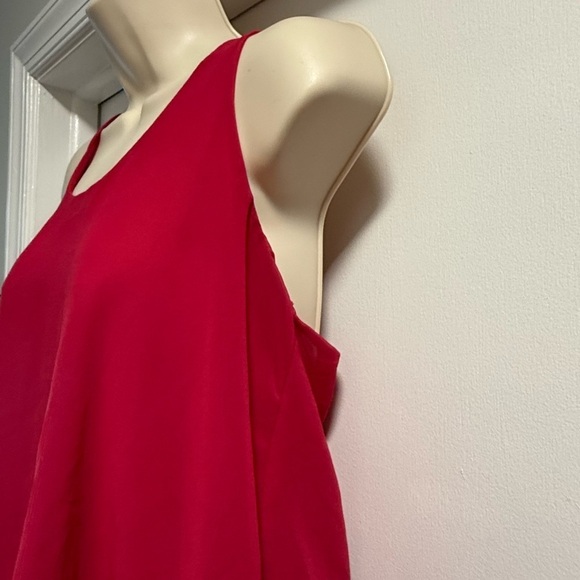 Charming Charlie Pink Fuchsia Layered Tank Top Medium - Picture 4 of 16